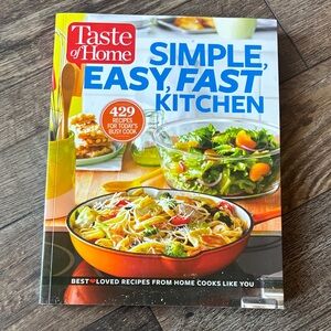 Last call, July garage sale: Taste of Home Simple, Easy, Fast Kitchen Cookbook